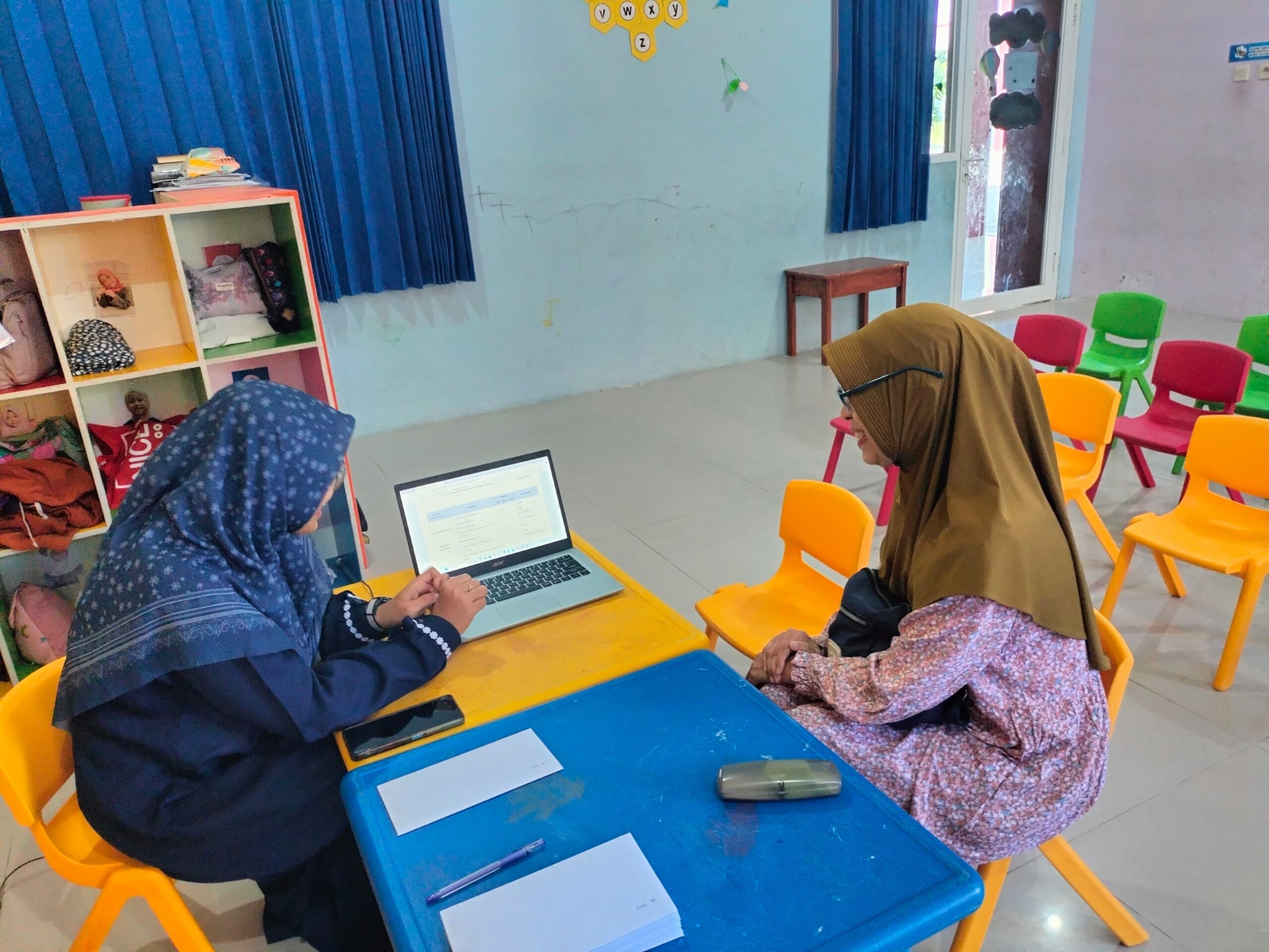 Pembagian Progress Report Tengah Semester Level PG-TK A-TK B