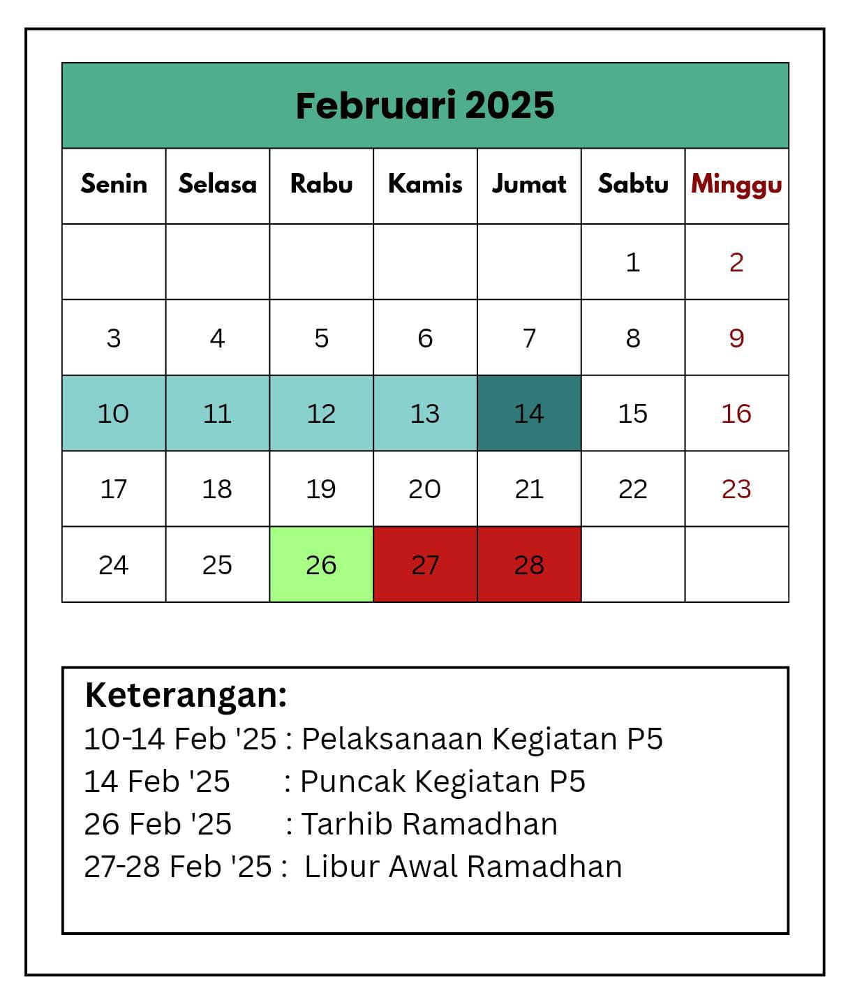 Kalender Akademik